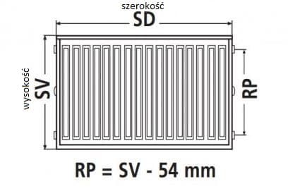 Kermi lämpöpatteri Therm X2 Profil-V 11 600x1000mm FTV110601001R1K Kermi lämpöpatteri Therm X2 Profil-V 11 600x1000mm FTV110601001R1K