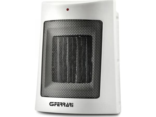 G3 Ferrari G60018, Sähkökäyttöinen lämpötuuletin, Keraaminen, Sisätila, Lattia, Taulukko, Valkoinen, Rotaatio