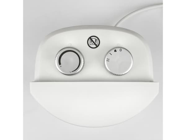G3 Ferrari G60018, Sähkökäyttöinen lämpötuuletin, Keraaminen, Sisätila, Lattia, Taulukko, Valkoinen, Rotaatio