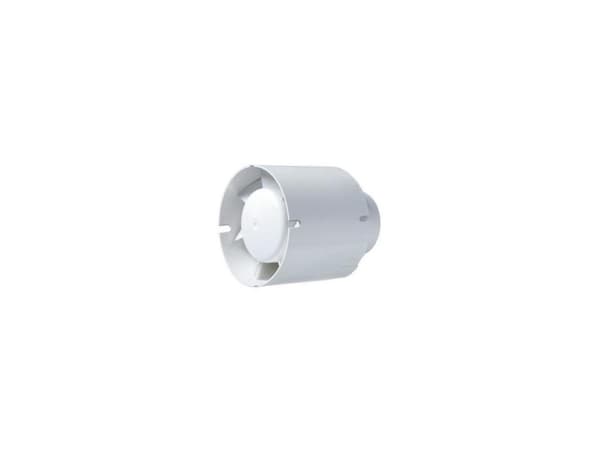 Ventiler Kanalvifte fi 125 230V 16W 190m3/h 38dB med blandet strømning standard hvit (125VKO1)