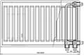 Pikkukuva 4 / 5: Stelrad Patteri Accord VK tyyppi 20 600 x 600mm 499W (GR-ST-AV-20060)
