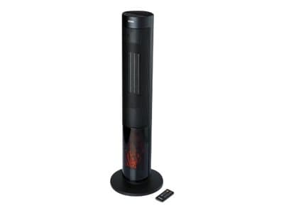 Domo DO7345H, Keraaminen, 24 h, Sisätila, Lattia, Musta, LED