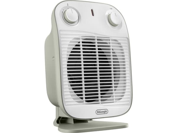 De’Longhi HFS50B20.GR, Sähkökäyttöinen lämpötuuletin, IP21, Sisätila, Vastaanotto, Lattia, Taulukko, Vihreä, Valkoinen, Rotaatio