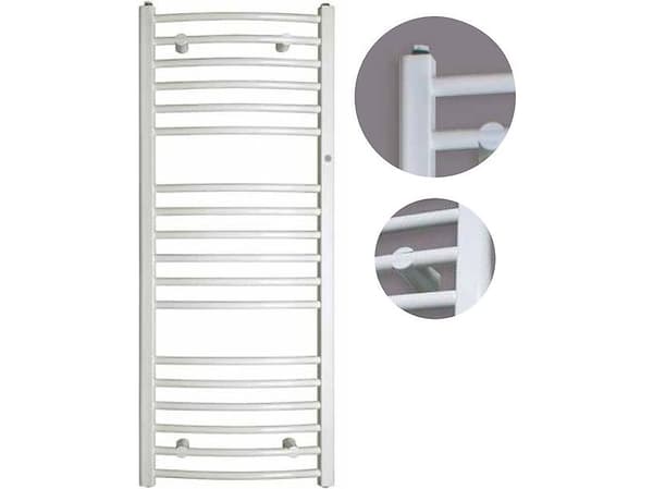Badrumsradiator Instal-Projekt Ambra R 50 cmx140 cmcm vit (AMBR-50/140)