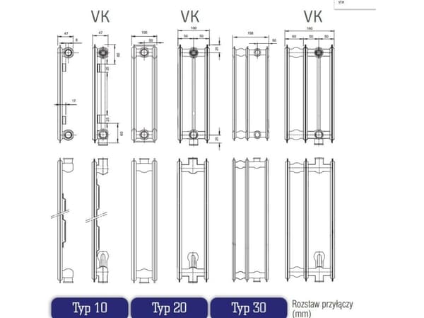 Stelrad Grzejnik Accord Typ 20 600 x 600mm, 499 W (A20060)