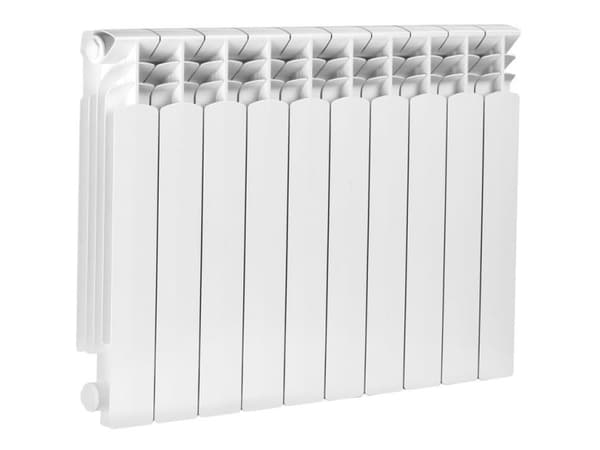 KFA seksjonsradiator G 500 F aluminium 10 finner (789-100-44)