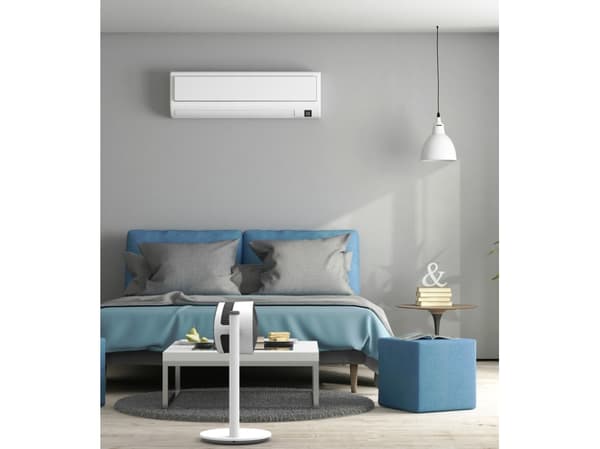 Boneco F120, Husholdningsvifte, Sort, Hvit, Gulv, 57 dB, 610 m³/t, 0 - 270°