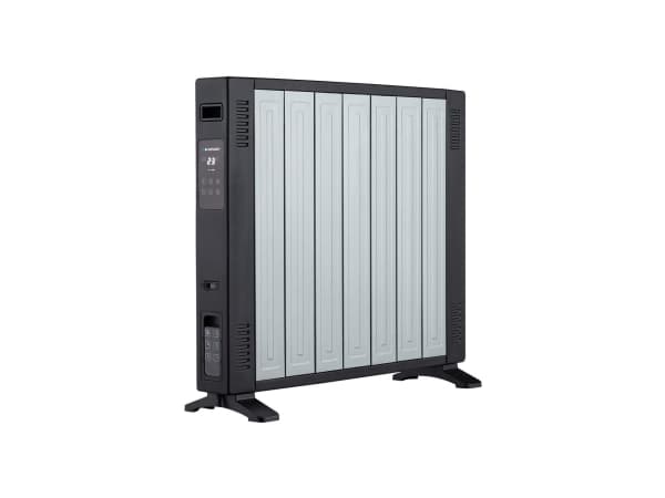 Blaupunkt HCO701, Konvektorisähköinen tilalämmitin, 24 h, Sisätila, Lattia, Musta, Valkoinen, LED
