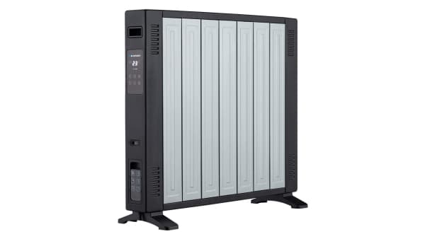Blaupunkt HCO701, Konvektorisähköinen tilalämmitin, 24 h, Sisätila, Lattia, Musta, Valkoinen, LED musta, Valkoinen