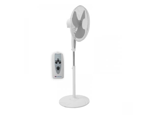 Descon fan 16 "45W standing fan White with remote control (DA-1603)