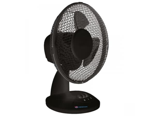 Descon fan 9 "desk fan black (DA-0900B)