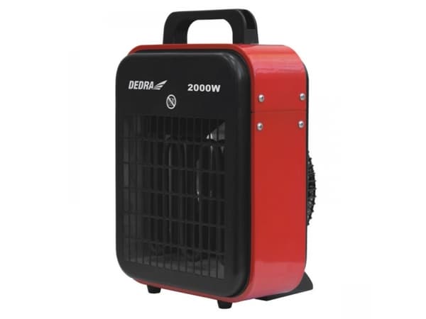Dedra elektrisk varmeapparat 2000W (DED9920B) Rød