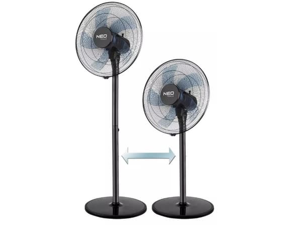 Gulvventilator 50W Neo Tools diameter 40 cm, 3 hastigheder med oscillation
