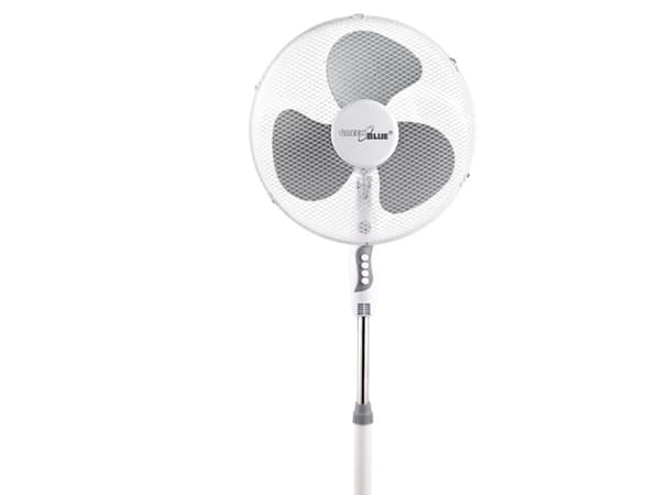 Golvfläkt GreenBlue,40W, med 3 fläktnivåer, 1,20 m höjd, 1,5 m kabel, GB560