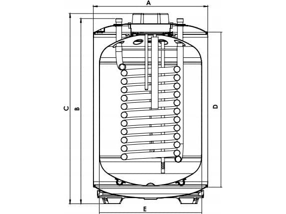 Ariston ZASOBNIK BCH 120 EE ZE STOJAKIEM