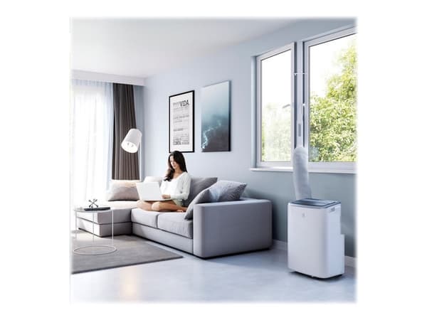 Electrolux ChillFlex Pro EXP26U338HW - Luftkonditionering - mobil - 2,6 EER - vit
