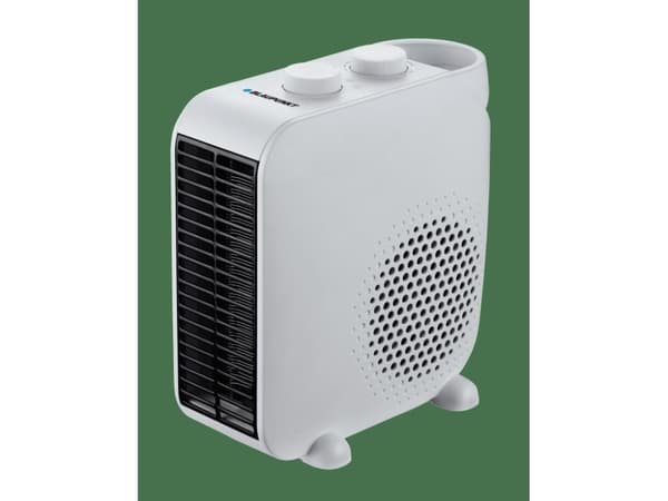Blaupunkt FHM301, Sähkökäyttöinen lämpötuuletin, NikKromi-lanka, Sisätila, Lattia, Valkoinen, 2000 W
