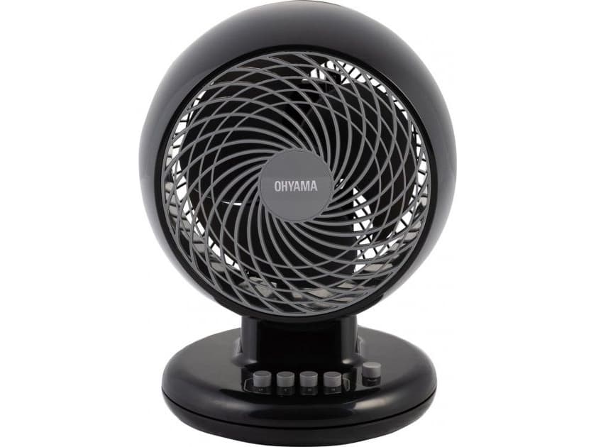 Fan Woozoo PCF-M18 fan, 18cm, 3 speeds, moving head, 33W, black