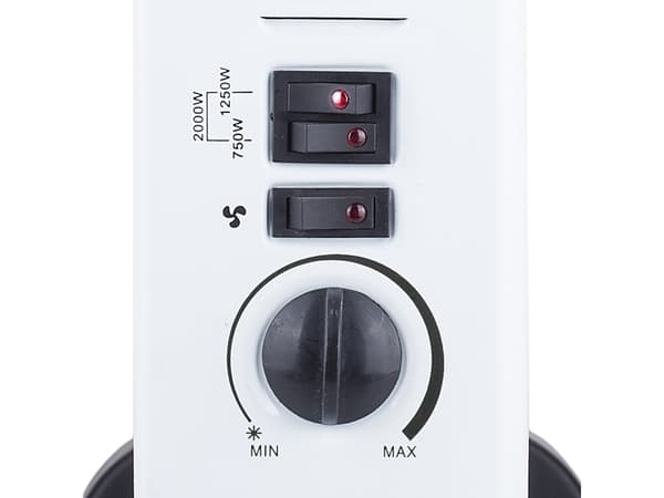Tristar KA-5912 romvarmer Innendørs Sort, Hvit 2000 W Elektrisk konvektor-romvarmer