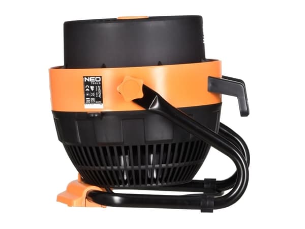 NEO TOOLS 90-070 2in1 Elektrisk varmeapparat + tuuletin 2400 W Sort, oranssi