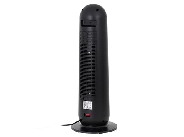 Adler AD 7731, Viftedrevet elektrisk romvarmer, Keramisk, 45°, 8 timer, Innendørs, Gulv