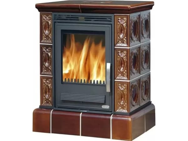 ABX FIREPLACE HELVETIA WITH A TILED BASE