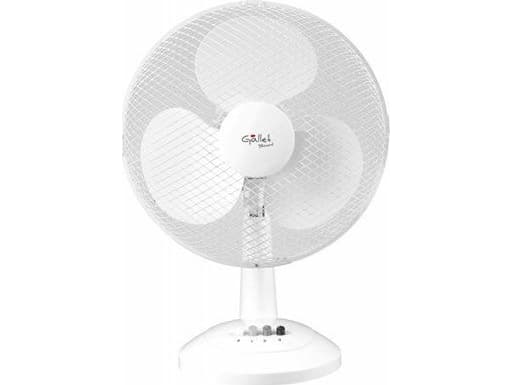 Tuuletin Gallet | VEN12 | Pöytätuuletin | Valkoinen | Halkaisija 30 cm | Nopeuksien määrä 3 | Värähtely | 35 W | Ei ole