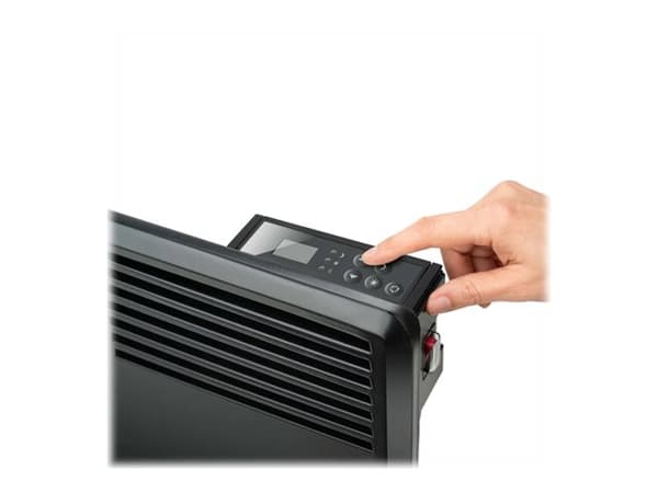Black & Decker BXCSH1800E, Konvektorisähköinen tilalämmitin, 1,5 m, IPX4, Sisätila, Lattia, Seinä, Musta