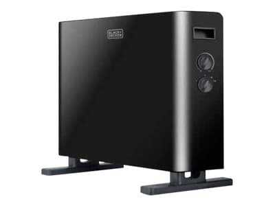 BLACK+DECKER BXCSH2000E - Värmare - golvstående - 2 kW Svart