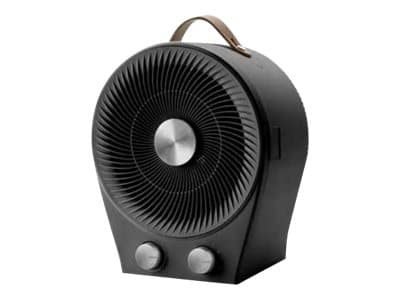 Black & Decker BXFSH2000E, Sähkökäyttöinen lämpötuuletin, IP21, Sisätila, Lattia, Musta, Valkoinen, Rotaatio musta, Valkoinen