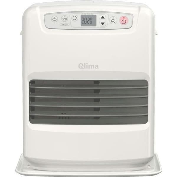 QLIMA SRE3430C2 Elektronisk fotogen spis 3 kW för volym 120m3 / 48m2, Luktskyddssystem, Temperaturreglering