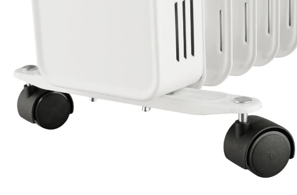 Concept RO3309, Olje-elektrisk romvarmer, Olje, 0,18 m, Innendørs, Gulv, Hvit