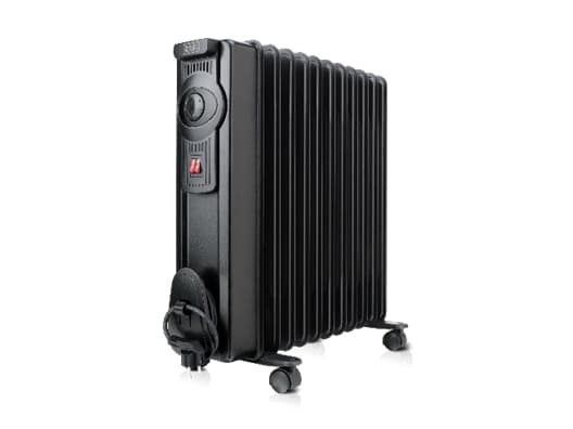 BLACK+DECKER BXRA2000E - Oljeradiator - frittstående - 2 kW