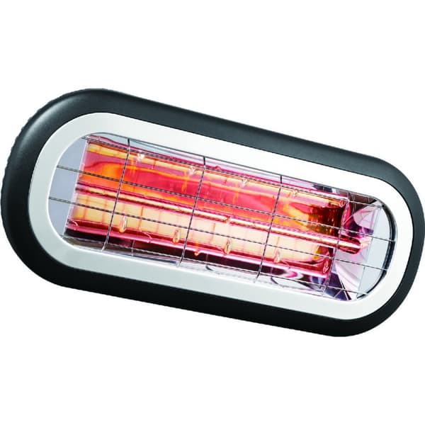 Terrassevarmer Heatway Mini Sort 1500W