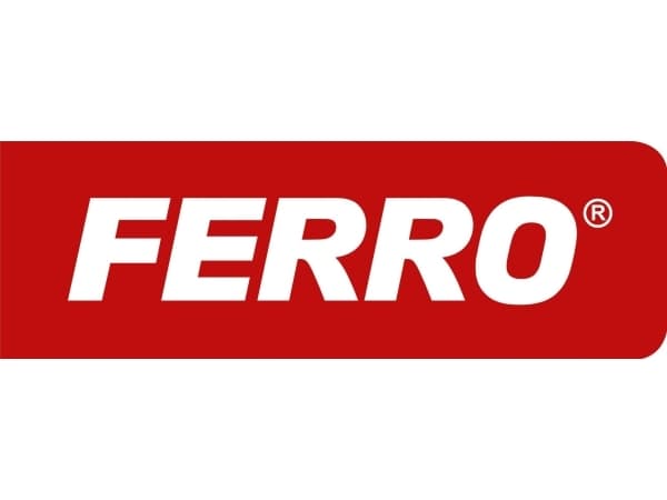 Ferro termostatsett, kantet, svart