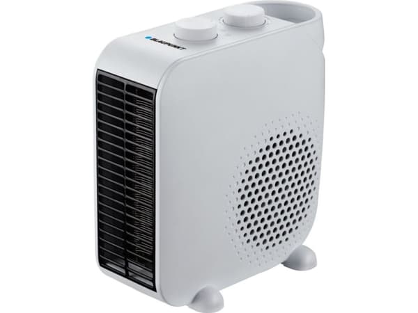 Blaupunkt FHM301, Sähkökäyttöinen lämpötuuletin, NikKromi-lanka, Sisätila, Lattia, Valkoinen, 2000 W