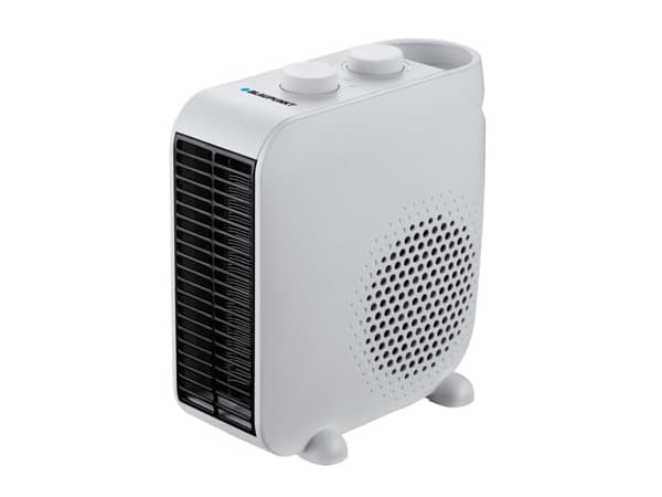 Blaupunkt FHM301, Sähkökäyttöinen lämpötuuletin, NikKromi-lanka, Sisätila, Lattia, Valkoinen, 2000 W