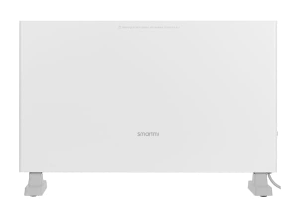 Xiaomi Smartmi 1S, Elektrisk konvektor-romvarmer, Aluminium, Android, iOS, IPX4, Innendørs, Hvit