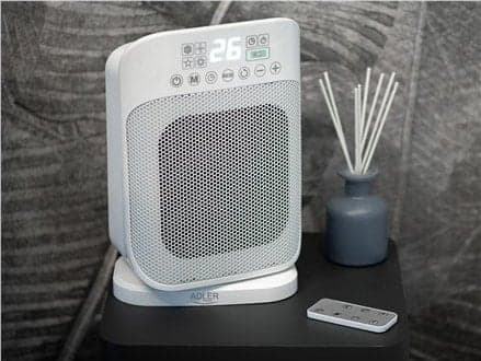 LED ceramic heater with Adler remote control