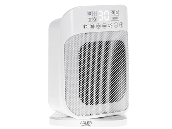 LED ceramic heater with Adler remote control