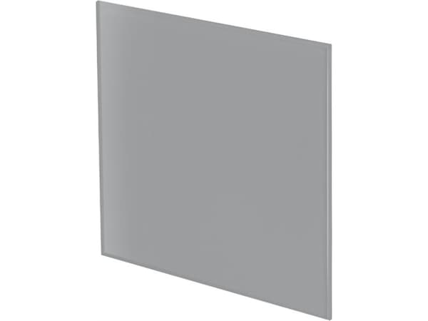AWENTA Dekorativ panel Awenta PTGG125M for viftekroppen Trax Glass fi125mm matt grå
