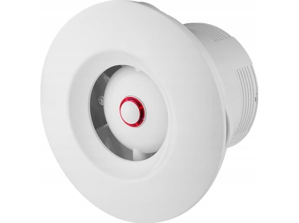 AWENTA Orbit kylpyhuoneen tuuletin Awenta WXO125R fi125mm 185m3/h 16W 230V liiketunnistimella valkoinen
