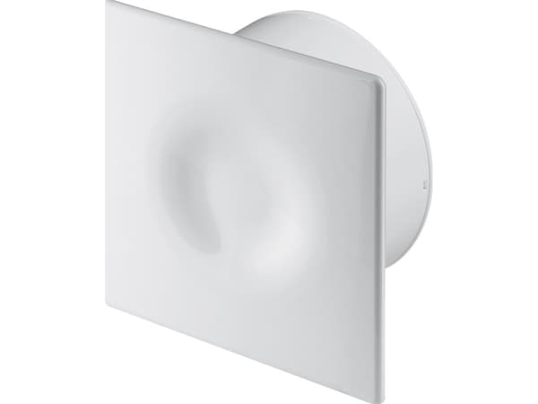 AWENTA Loop WL125H fi125mm 55/100m3/h 6/8W 230V badrumsfläkt med fuktsensor vit