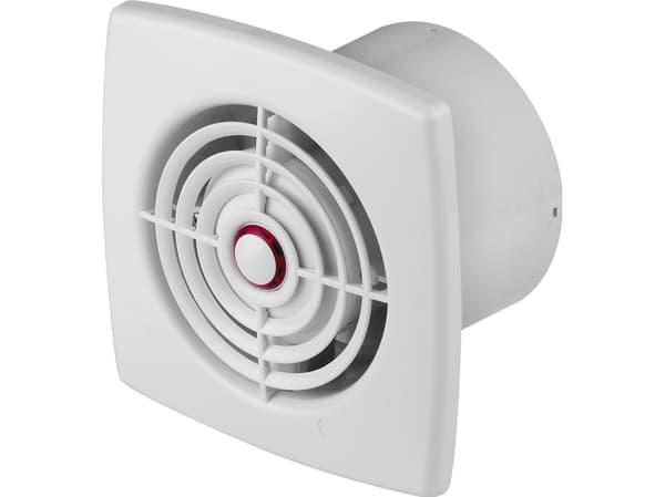 AWENTA Retis baderomsvifte 90m3/h 14W 230V med fuktighetssensor og timer hvit Awenta WR100H