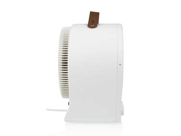 Tristar KA-5140, Elektrisk värmefläkt, 1,6 m, IPX0, inomhus, Bord, Golv, Vit