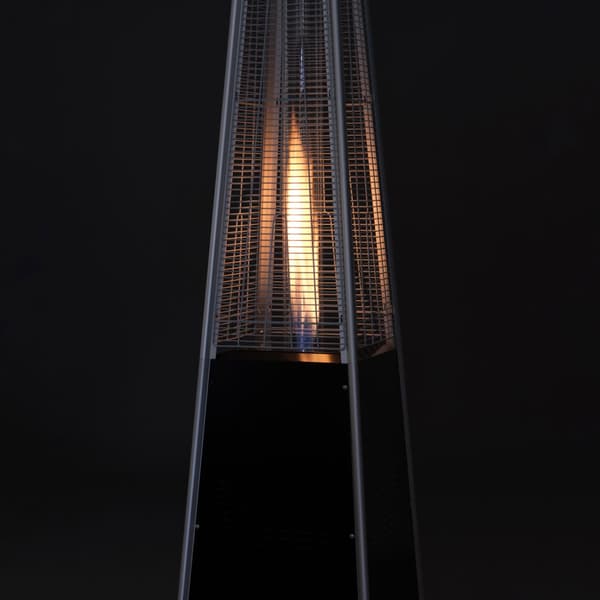 Fornorth Terassilämmitin Pyramid, 13kW kaasukäyttöinen, musta