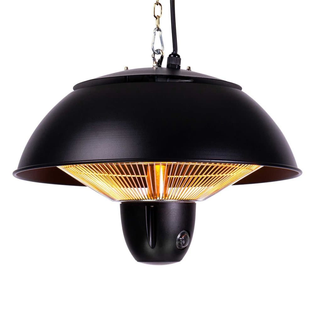 Fornorth terrassvärmare Ceiling Heater Original 1500W fjärrkontroll, svart