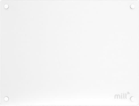 Mill Glass GL400WIFI3 - Lämmitin - seinään asennettava - 400 W - valkoinen