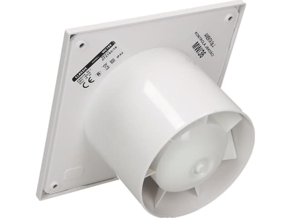 AWENTA kylpyhuonetuuletin Classic fi120 105m3/h 16W 230V valkoinen Awenta WC120