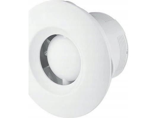 AWENTA Kattotuuletin Sateo fi100 105m3/h 10W 230V kylpyhuoneen tuuletin ajastimella valkoinen Awenta WXS100T